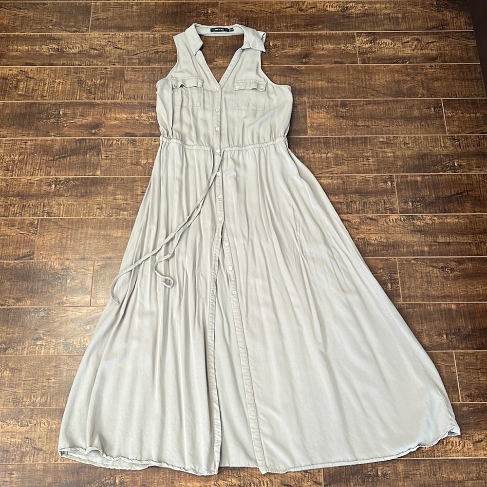 Doe & Rae Khaki Dress